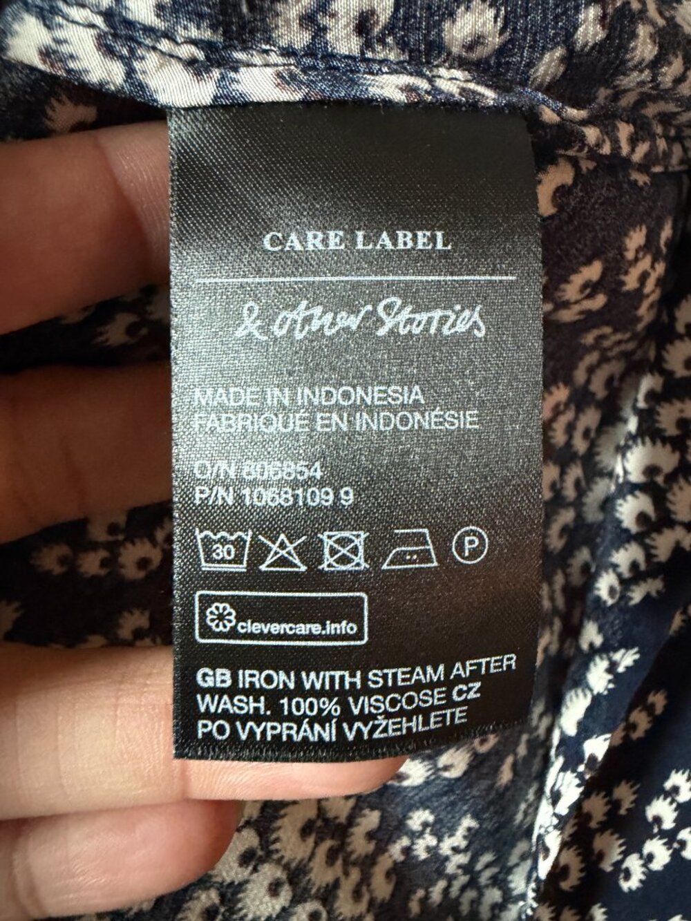 Cottagecore Paris Atelier & Other Stories Floral Midi Skirt | Size 12 - Picture 7 of 7